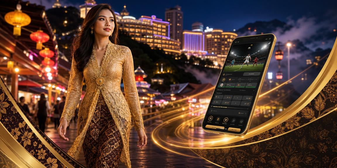Pertaruhan sukan dan hiburan Genting Highlands dengan baju kebaya