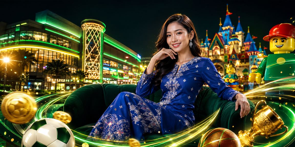 Pertaruhan sukan Malaysia dengan pakaian tradisional baju kurung
